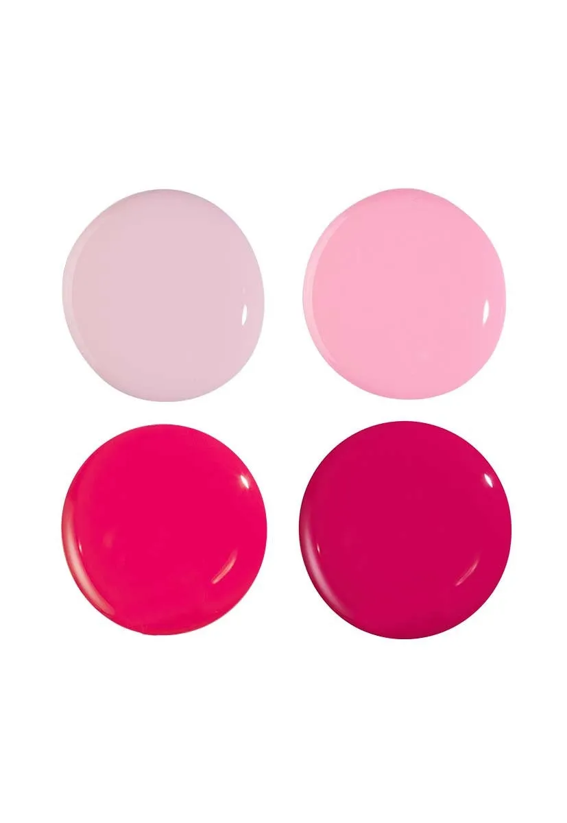 Nails Inc London Plant Power Best of Blush neglelakksett 4-pk rosa