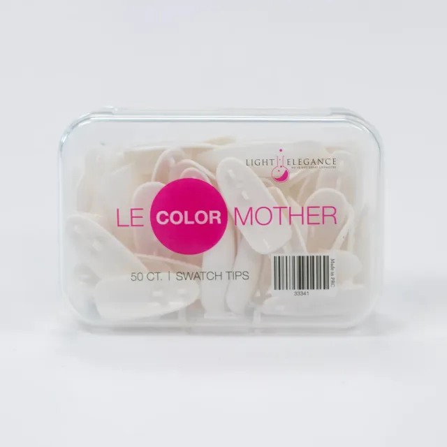 Light Elegance Color Mother fargeprøver 50 stk swatch-tips
