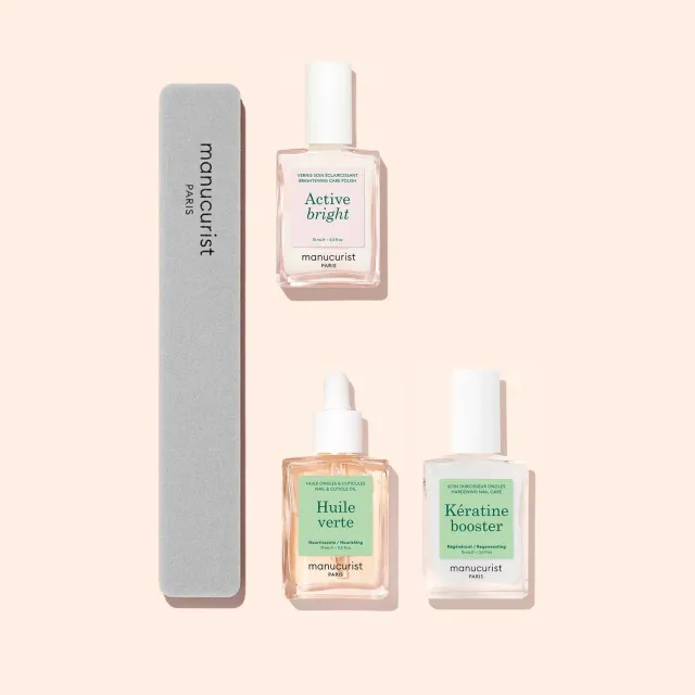 Manucurist Starter Routine gule negler neglekur oppklarende