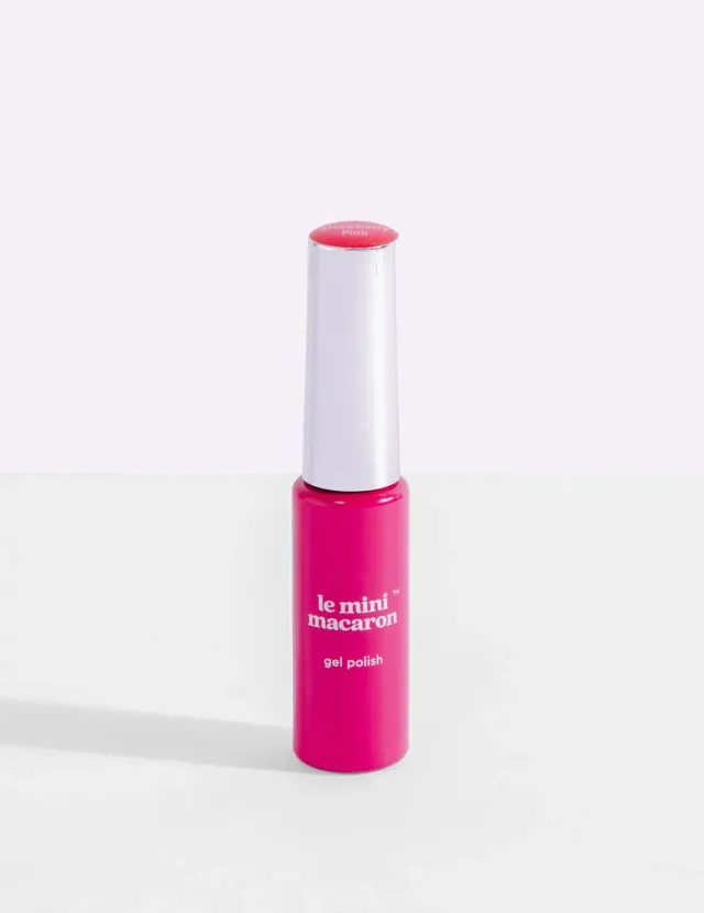 Le Mini Macaron Le Gel Liner Strawberry Pink gellakk 6 ml rosa