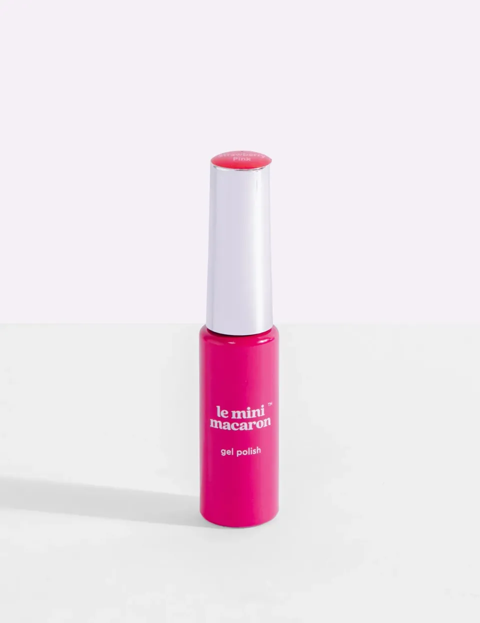 Le Mini Macaron Le Gel Liner Strawberry Pink gellakk 6 ml rosa