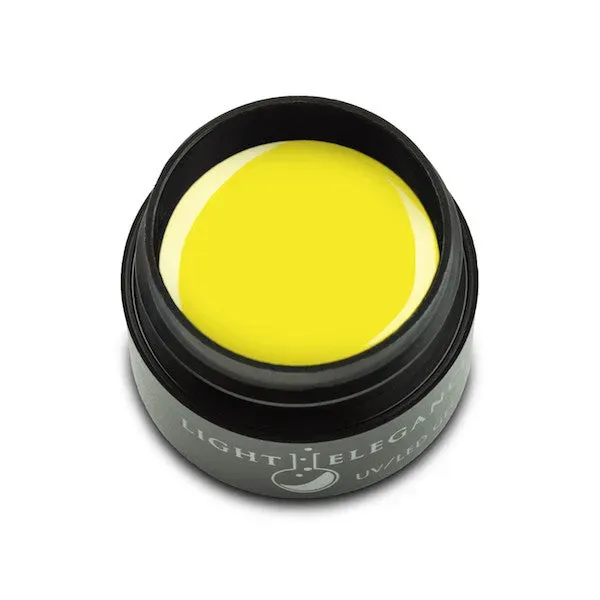 Light Elegance LE Gel Paint Primary Yellow neglelakk gul 6 ml