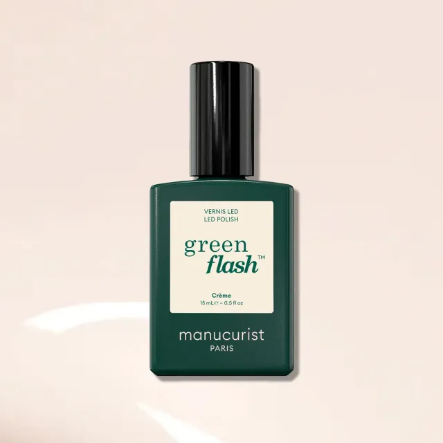 Manucurist Green Flash Crème gel neglelakk offwhite