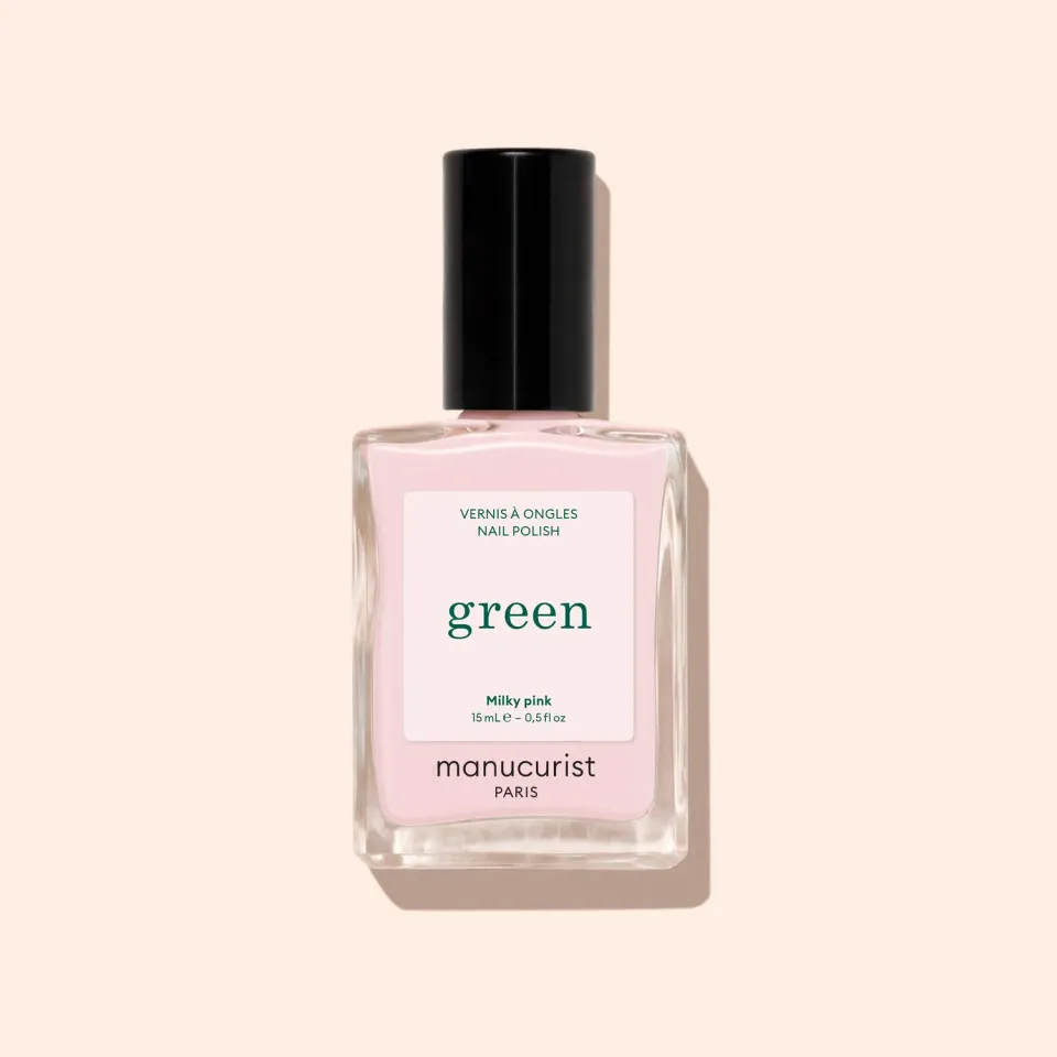 Manucurist Green Milky Pink neglelakk melkerosa