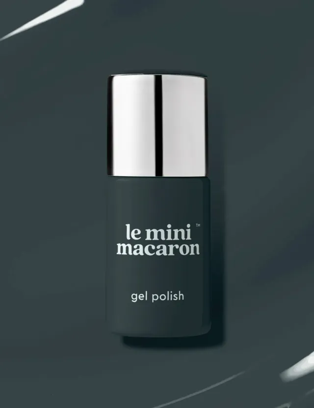 Le Mini Macaron Dark Velvet gellakk 8,5 ml mørkegrå