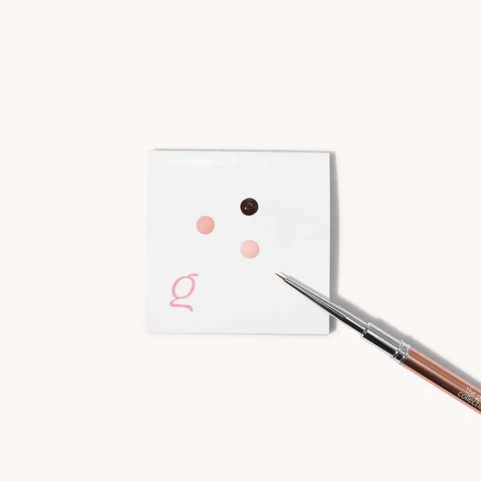 The Gel Collection Nail Art Palette Paper palettpapir engangs