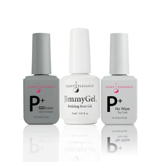 Light Elegance Soak-Off startsett QDbase JimmyGel topp