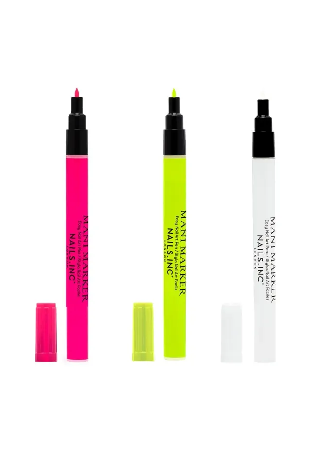 Nails Inc London Make Your Mark Mani Marker Trio negletusj