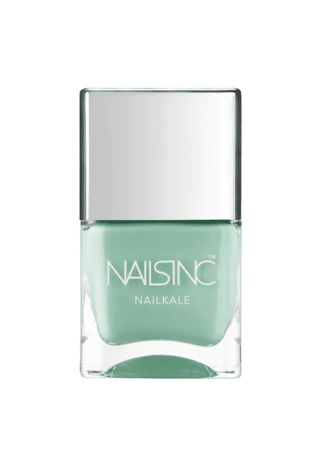 Nails Inc London NailKale Royal Crescent Gardens neglelakk grønn