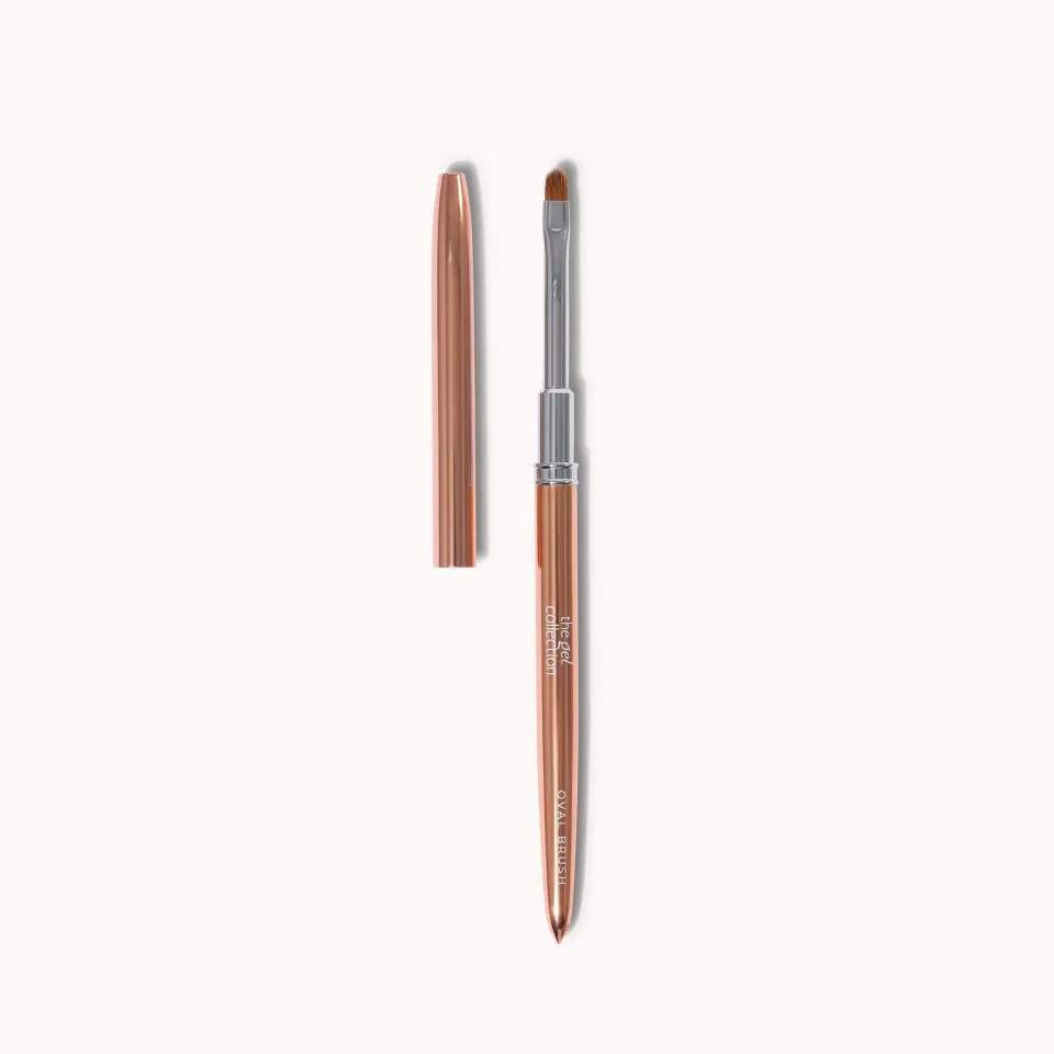 The Gel Collection Oval Brush neglepensel premium