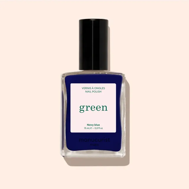 Manucurist Green Navy Blue neglelakk mørkeblå
