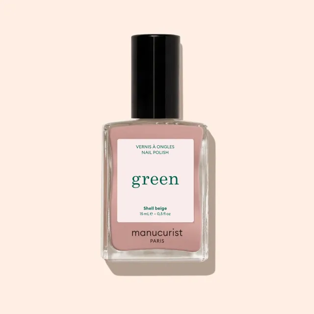 Manucurist Green neglelakk Shell Beige rosabeige