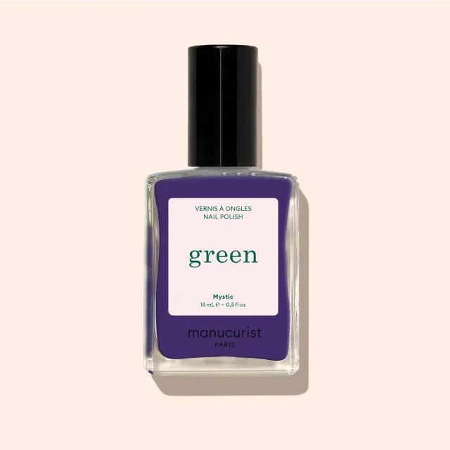 Manucurist Green Mystic neglelakk mørkelilla opak