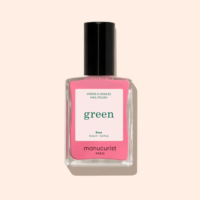 Manucurist Green neglelakk Rose knallrosa