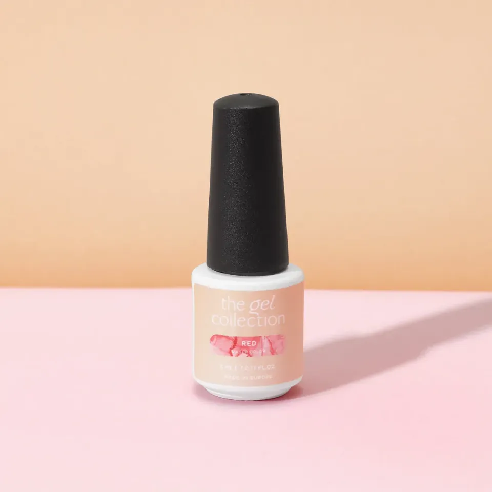 The Gel Collection Watercolor Red nail art 5ml rød