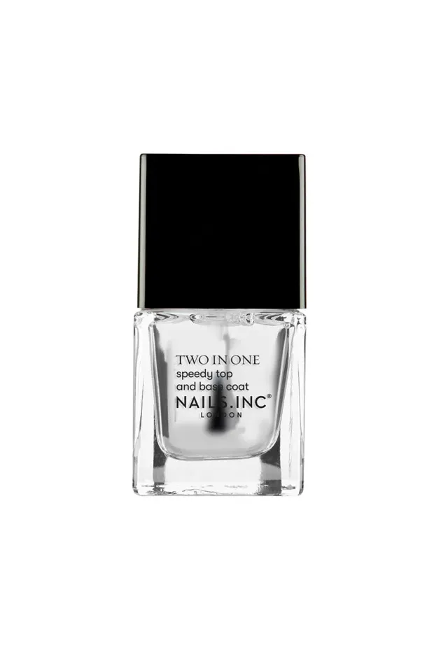 Nails Inc Mini Speedy 2in1 base- og topplakk 5ml