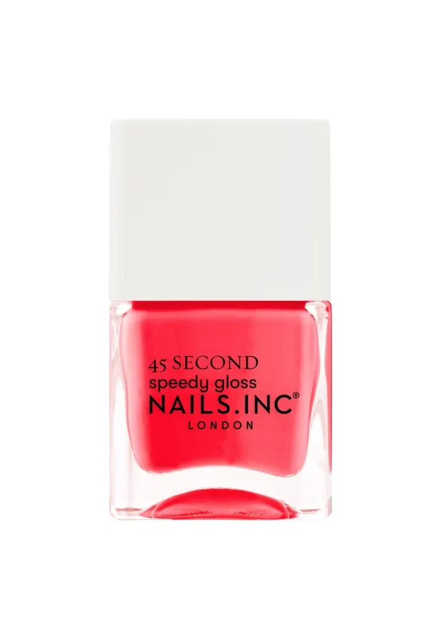 Nails Inc 45 Second Speedy Gloss Browsing On Bond Street neglelakk rosa