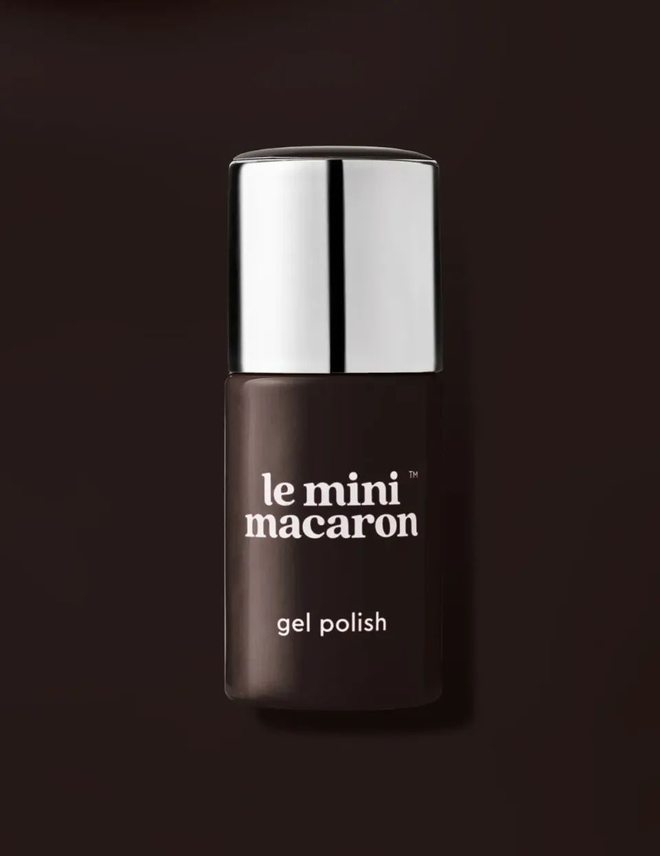 Le Mini Macaron Espresso gellakk 8,5 ml mørk brun