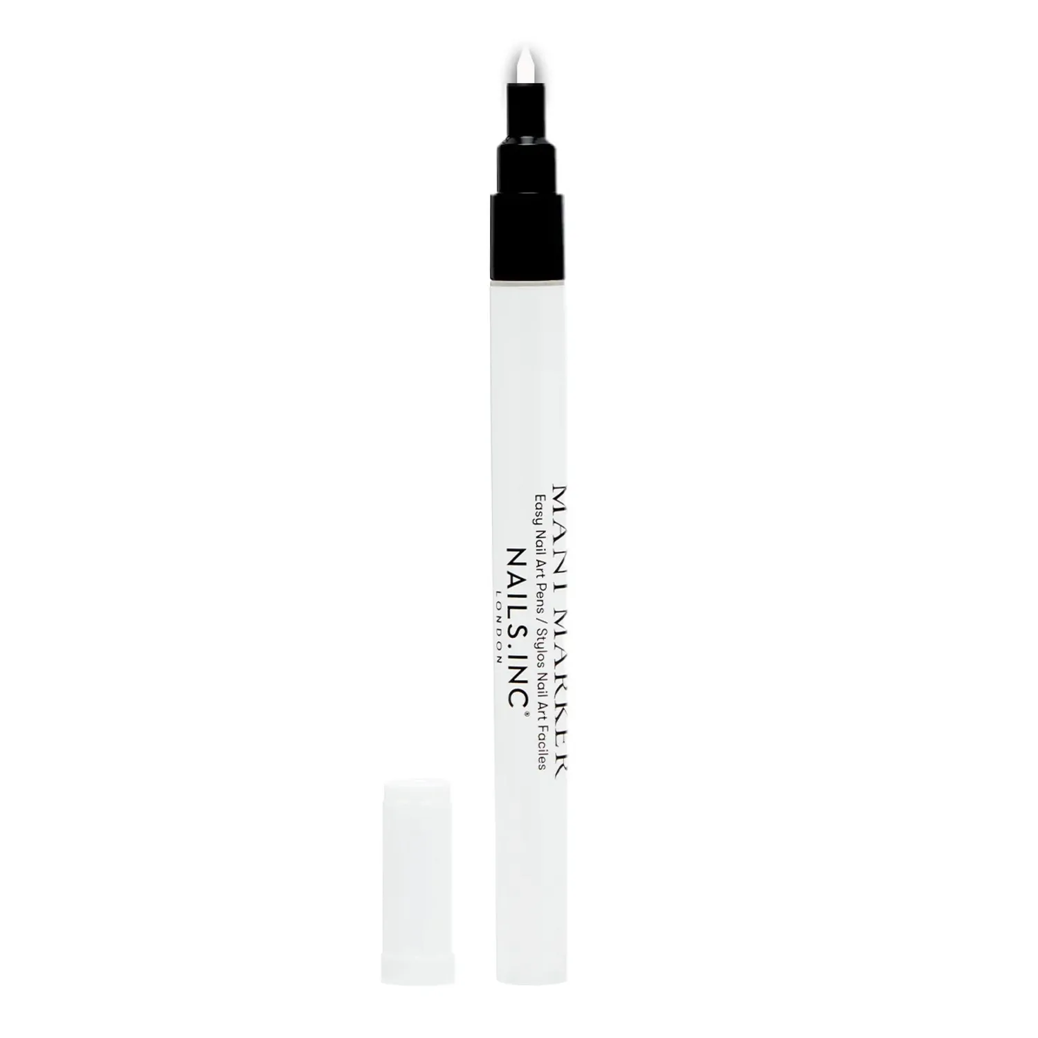 Nails Inc Mani Marker Bright White neglekunst penn hvit