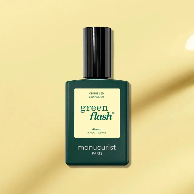 Manucurist Green Flash Mimosa gellakk pastellgul