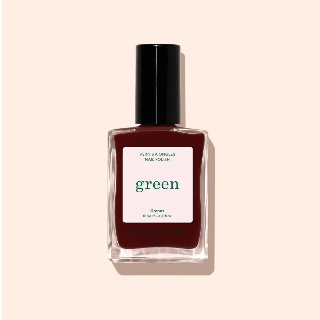 Manucurist Green Grenat neglelakk bordeauxrød