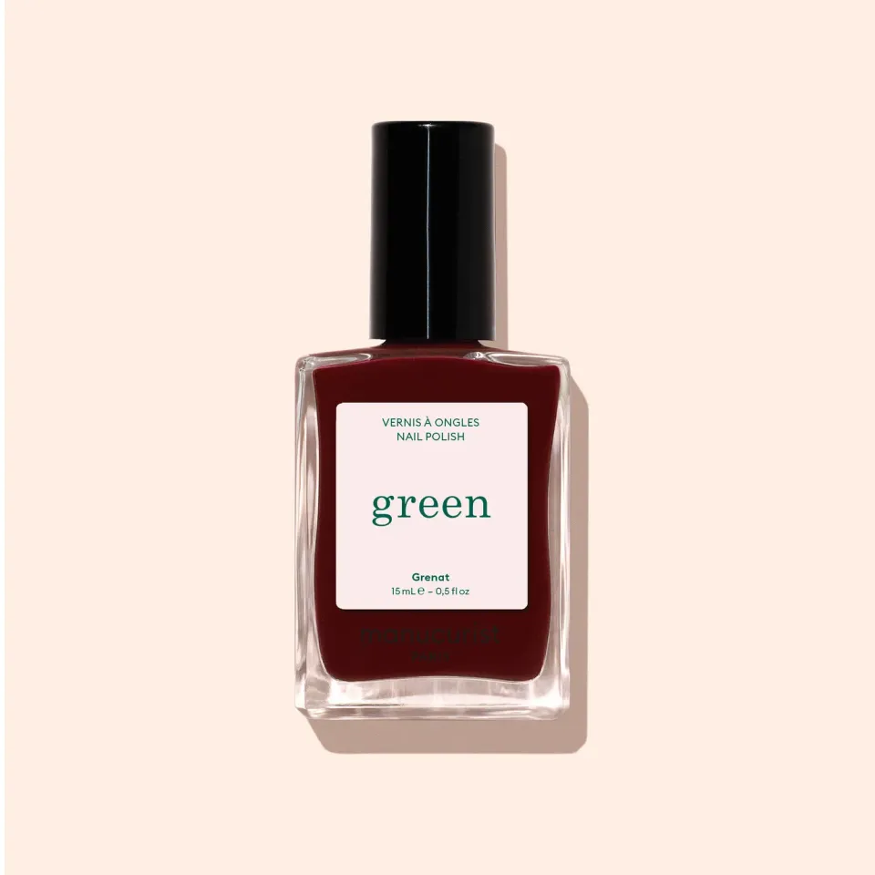 Manucurist Green Grenat neglelakk bordeauxrød