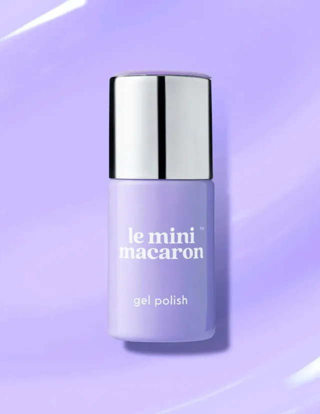 Le Mini Macaron Wildflower gellakk 8,5 ml blålilla pastell