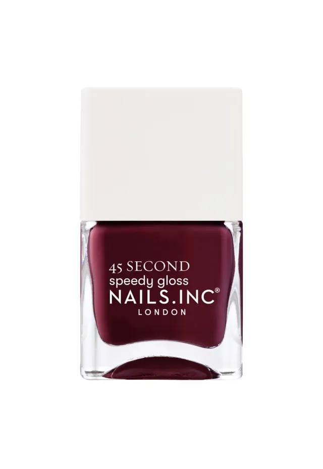 Nails Inc 45 Second Meet Me On Regents Street neglelakk rød