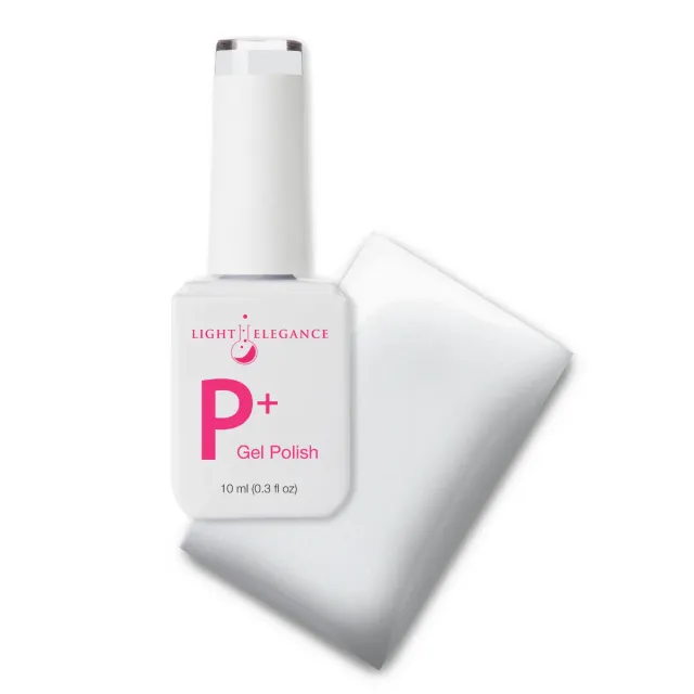 Light Elegance P+ White Swimsuit gel polish 10 ml perlehvit