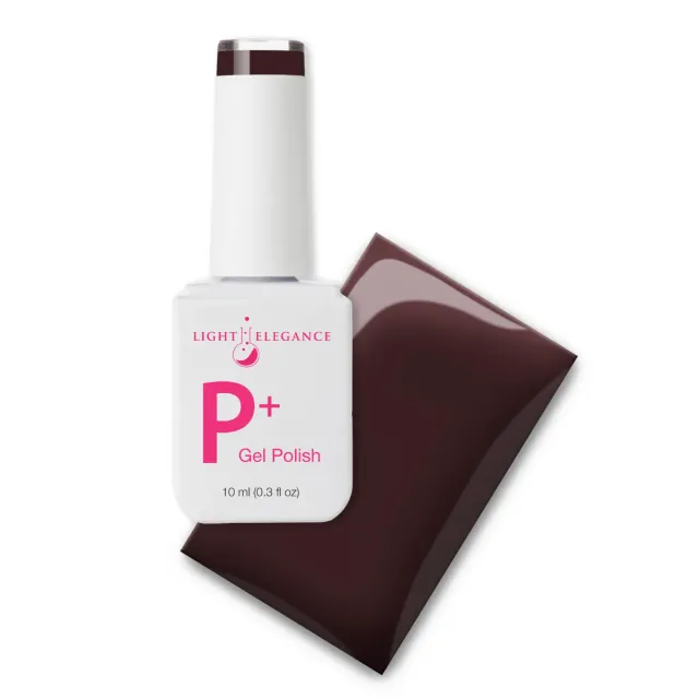 Light Elegance P+ Hangover gellakk 10 ml mørkebrun