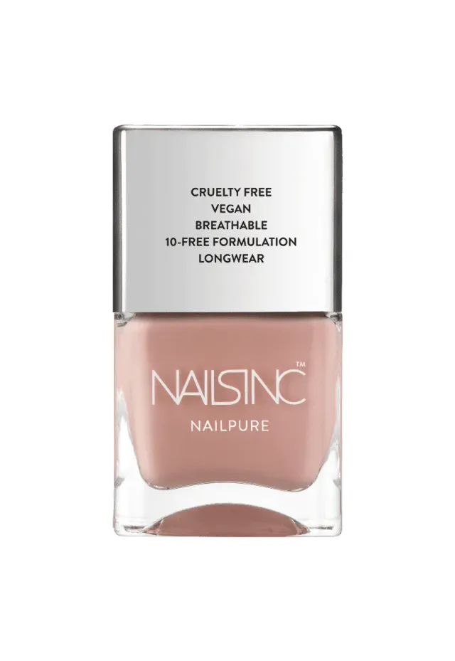 Nails Inc NailPure Montpelier Walk neglelakk nude glans