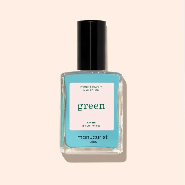 Manucurist Green neglelakk Riviera turkisblå