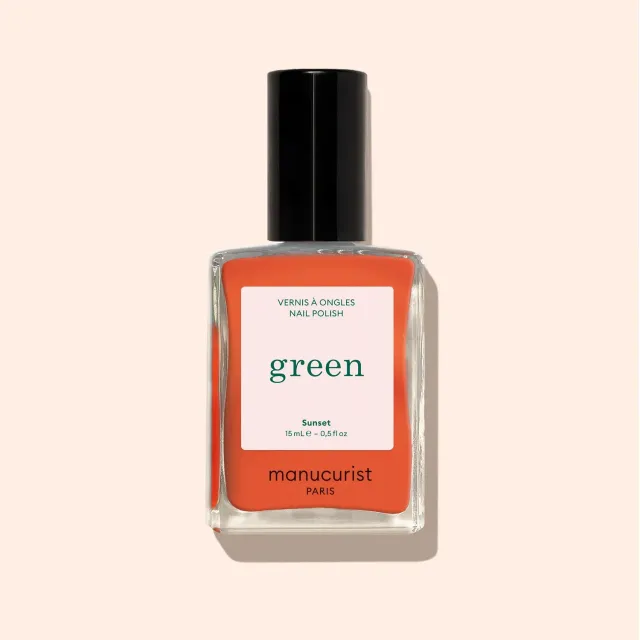 Manucurist Green Sunset neglelakk oransje opak