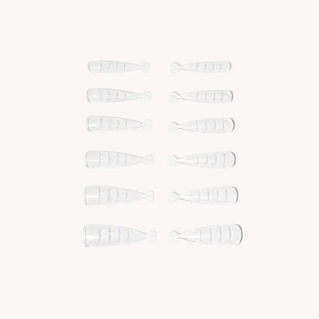 The Gel Collection Dual Forms Stiletto negletipper 120 stk gjenbrukbare