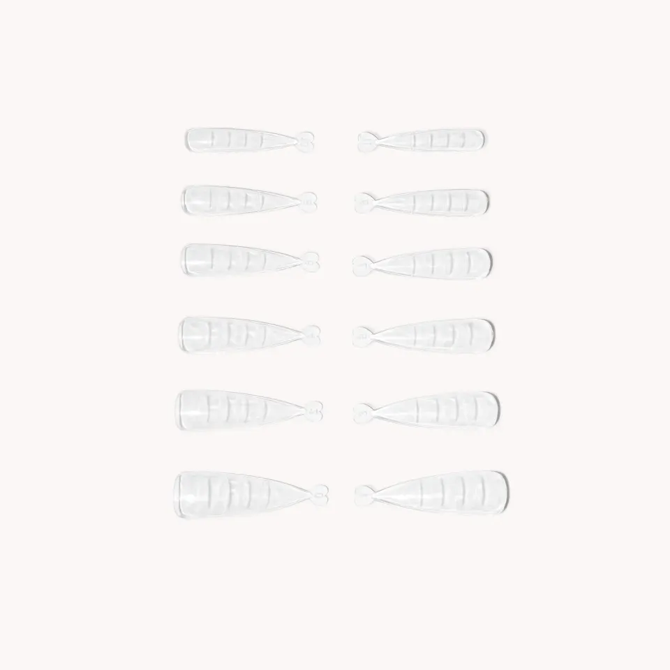 The Gel Collection Dual Forms Stiletto negletipper 120 stk gjenbrukbare