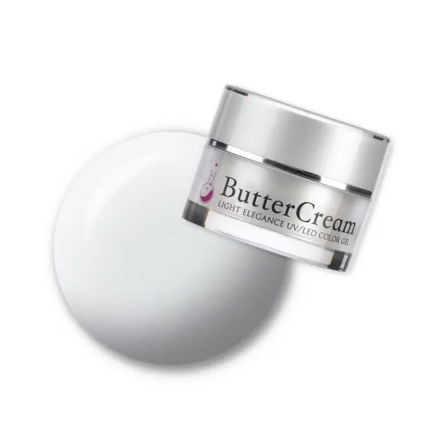 Light Elegance ButterCream White Swimsuit neglegel hvit shimmer