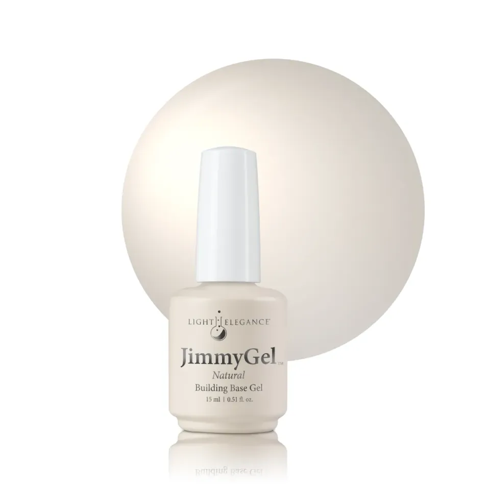 Light Elegance JimmyGel Natural byggelakk 15 ml beige