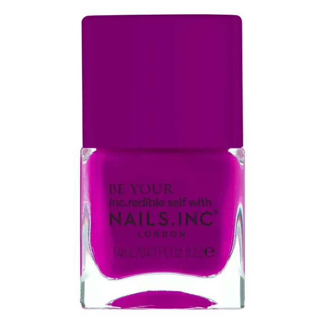 Nails Inc Kingly Court neglelakk neon lilla