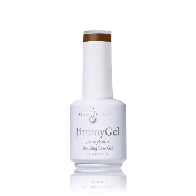 Light Elegance JimmyGel Sheer Brown byggelakk sheer brun