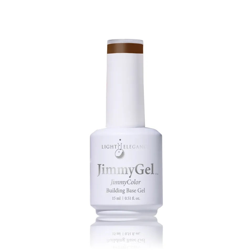 Light Elegance JimmyGel Sheer Brown byggelakk sheer brun