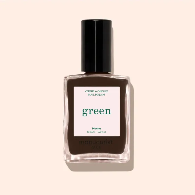 Manucurist Green Mocha neglelakk mørkebrun