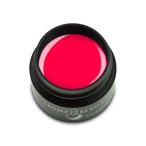 Light Elegance LE Neon Pink neglekunstgele 6 ml neonrosa