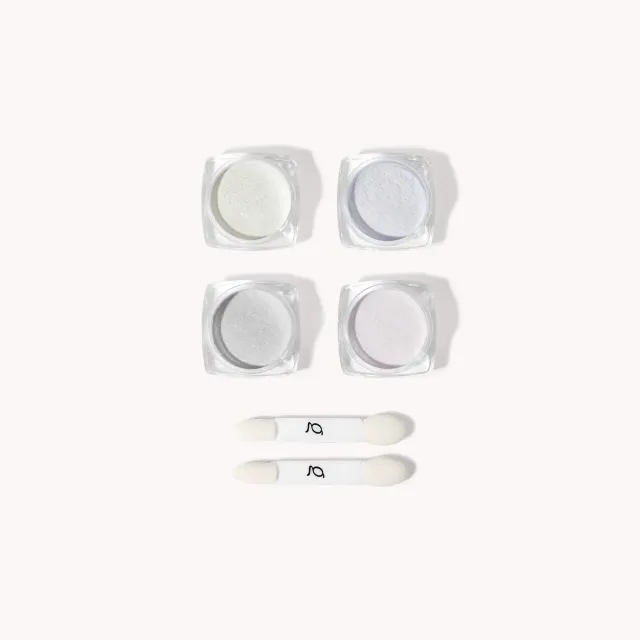 The Gel Collection Pearl Powder neglepulver 4 stk perlemor