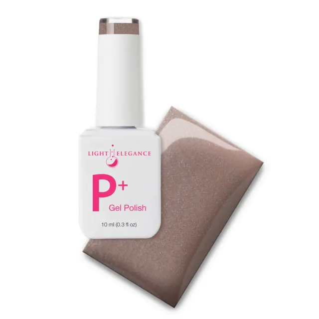 Light Elegance P+ Roll the Dice gellakk 10 ml taupe shimmer