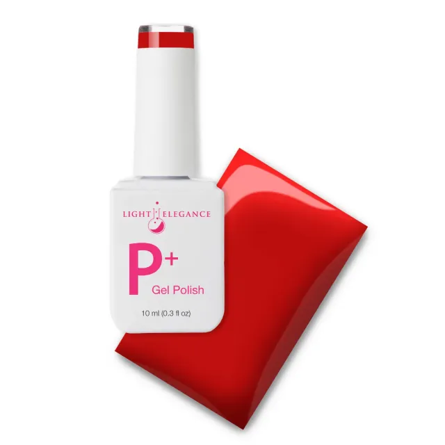 Light Elegance P+ Heartbreak gellakk kirsebærrød 10 ml