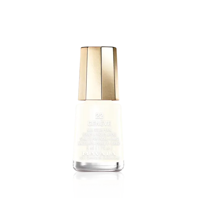 Mavala Mini Color neglelakk hvit mini dekkende