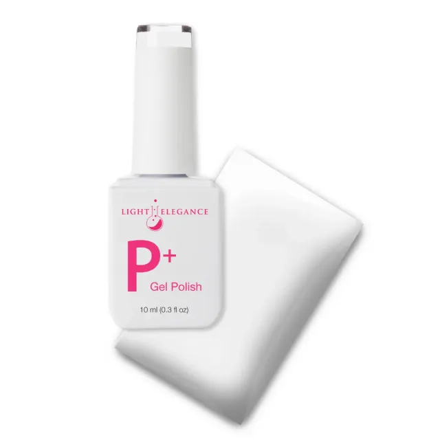 Light Elegance P+ Classic White gellakk 10 ml heldekkende