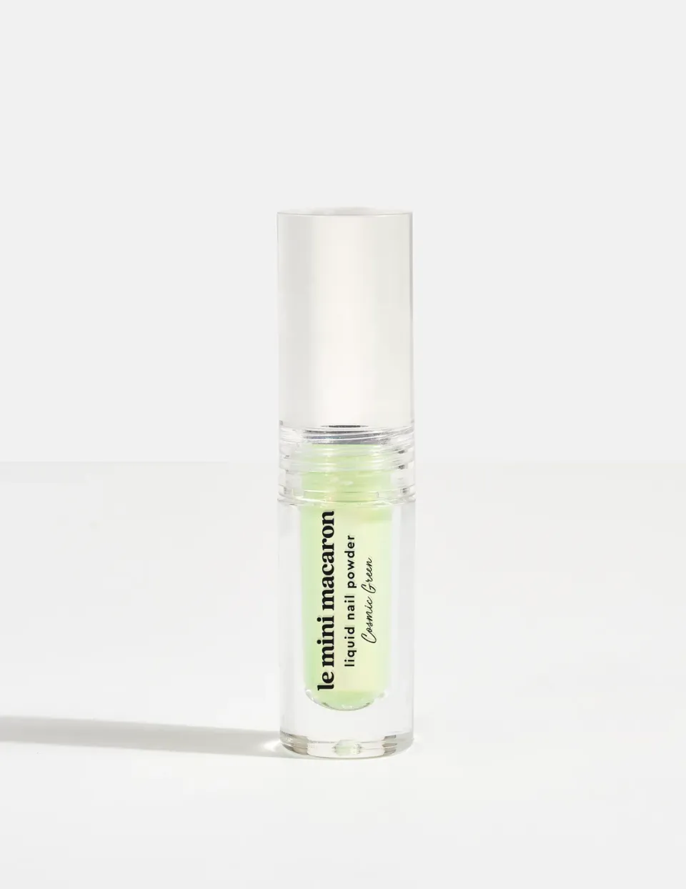 Le Mini Macaron Stardust Cosmic Green neglepulver 2 ml