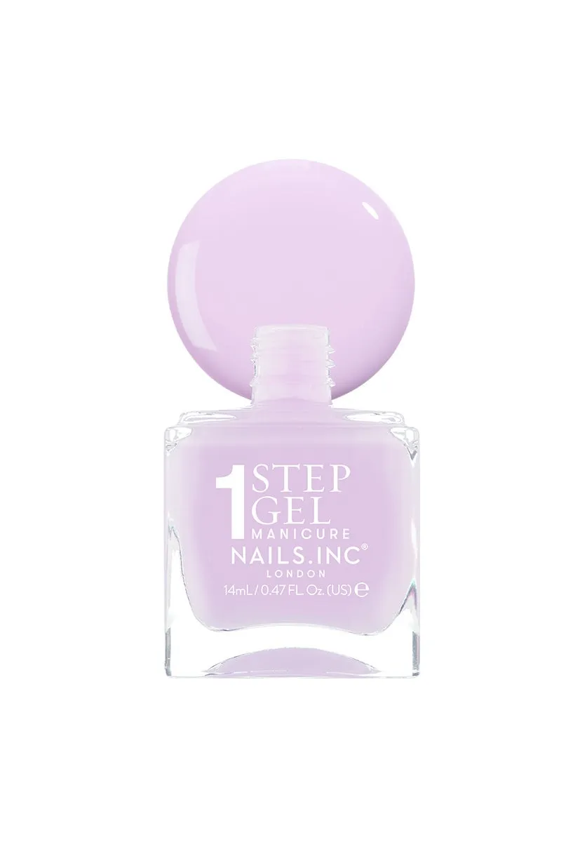 Nails Inc It’s Topless Hailey 1-Step Gel neglelakk lilla
