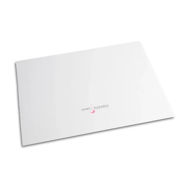 Light Elegance Silicone Nail Desk Matte silikon hvit